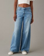 AE Dreamy Drape Super High-Waisted Baggy Ultra Wide-Leg Jean