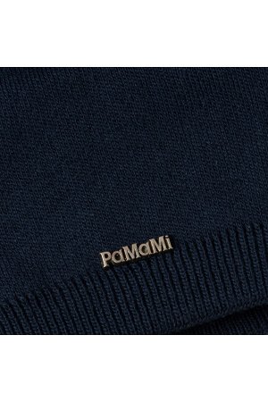 Pamami Шапка PAMAMI демисезон 15533 тёмно-синий  Пряжа окрашена естественными красителями. Модель лёгкая, как перышко. 

Эластичная пряжа и особая технология вязки позволяет шапке идеально садиться на