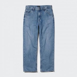 UNIQLO - джинсы широкого кроя (74-77см) - 64 BLUE