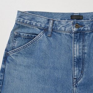 UNIQLO - джинсы широкого кроя (74-77см) - 64 BLUE