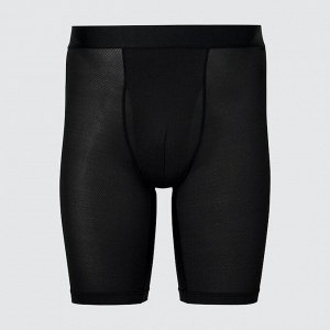 UNIQLO - длинные боксеры Airism - 09 BLACK