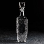 Графин - штоф, 0,5 л, с пробкой, стекло, БАРСКИЙ, 1/20