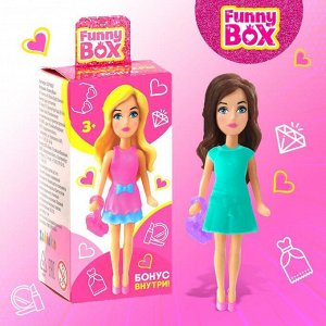 Игровой набор Funny Box «Чудесные куколки»: карточка, фигурка, аксессуары