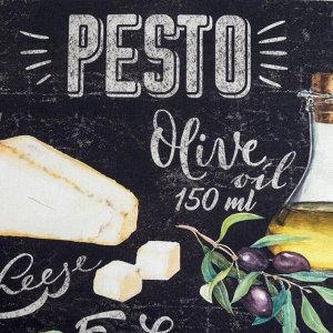 Полотенце "Этель" Pesto 40х70 см, 100% хлопок, саржа 190 гр/м2