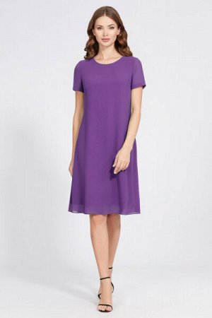 Накидка, платье  Bazalini 4843 фиолетовый