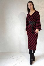 Платье  Patriciа артикул 01-5400 черный,винный