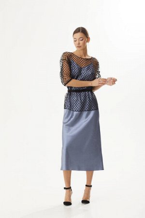 Женский комплект платье и блузка