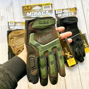 Тактические перчатки M-Pact Mechanix, хаки