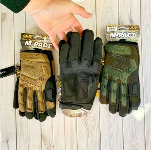 Тактические перчатки M-Pact Mechanix, олива