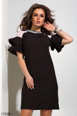 Женское платье 17639 черный