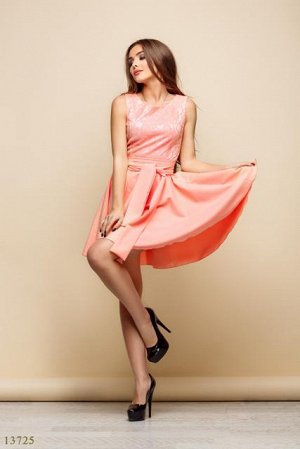 Женское платье Мирла персик