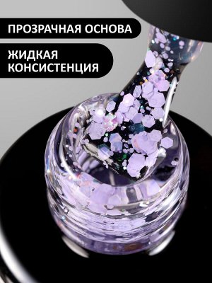 Гель-лак дизайн (Gel polish FLAKES), 5 ml