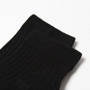 Носки детские Крошка Я BASIC LINE, 10-12 см, чёрный