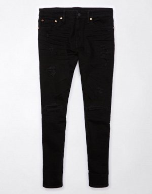 AE AirFlex+ Patched Ultrasoft Athletic Skinny Jean