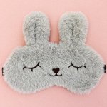 Маска для сна гелевая &quot;Grey bunny&quot;