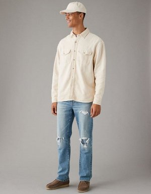 AE EasyFlex Patched Relaxed Straight Jean