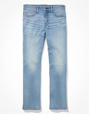 AE AirFlex+ Ultrasoft Distressed Original Bootcut Jean