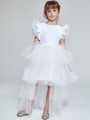 Платье Цвет: белый
Вид застежки: Молния
Длина рукава: Короткие
Длина юбки платья: Миди
Комплектация: Платье
Покрой: Приталенный
Сезон: круглогодичный
Состав: 100% полиэстер, подклад 100% хлопок
Уход з