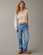 AE Quarter-Zip Collared Sweater