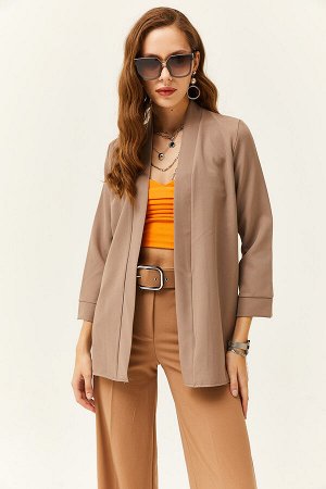 Женская куртка-атлас из норки с шалевым воротником CKT-19000139