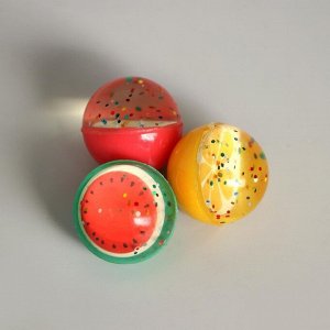 Мяч каучуковый «отПАНДные мячи», цвета МИКС,в пакете