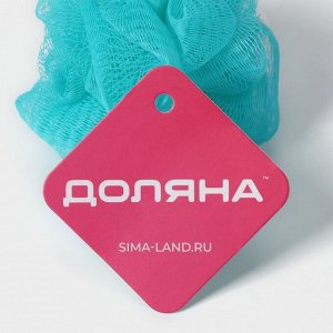 Мочалка для тела Доляна «Шар», 15 г, МИКС