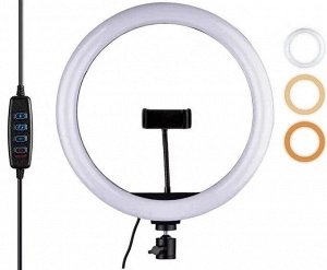 Кольцевая LED лампа 30 см Ring Fill Light LJJ-30 для фото и видеосъемки, работы