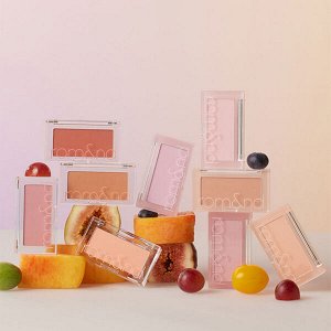 Компактные пудровые румяна Rom&amp;Nd Better Than Cheek #C01 Peach Chip, 4гр