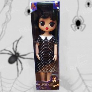 Кукла шарнирная Wednesday Addams