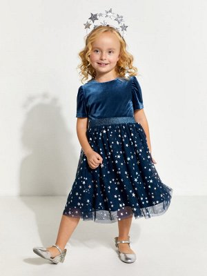 Платье детское для девочек Inga синий