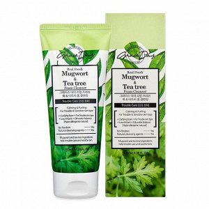 Grace Day Пенка для умывания с экстрактами полыни и чайного дерева GRACEDAY REAL FRESH MUGWORT &amp; TEA TREE FOAM CLEANSER  100ml