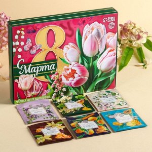 Чайная коллекция «8 марта», 54 (30 пакетиков х 1,8).
