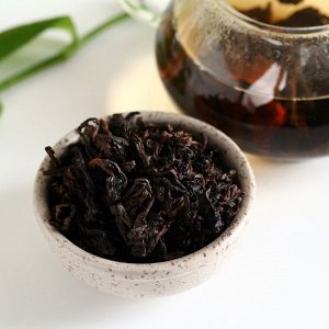 Чай китайский Да Хун Пао, сильной обжарки, с кофеином, 50 г.