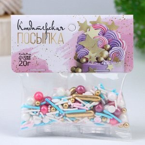 Кондитерская посыпка «Девичьи слёзы», 20 г