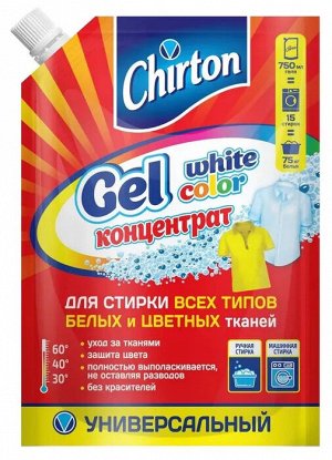 Чиртон Гель для стирки Универсальный /750 Дой-пак