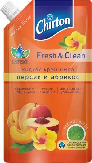 Чиртон Жидкое крем-мыло Персик и абрикос