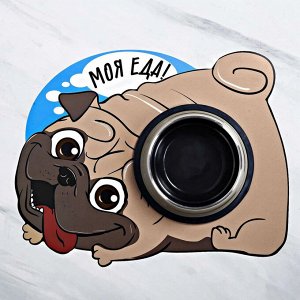 Коврик под миску "Моя еда!", 35х28см