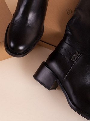 Сапоги повседневные натуральная кожа/ Комфортная женская обувь  HPM9646A