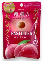 Конфета жевательная (Пастила) Pastilles Персик, Lotte, 30г., 1/10/120