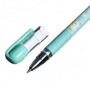 Ручка шариковая BrunoVisconti MagicWrite "Обнимашки. Цыплята", узел 0.5 мм, синие чернила, матовый корпус Soft Touch