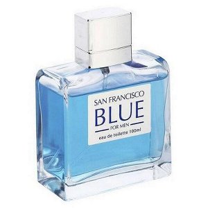 Туалетная вода мужская VERO UOMO SAN FRANCISCO Blue 100 мл