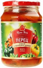 ПЕРЕЦ С ЧЕСНОКОМ И ЗЕЛЕНЬЮ 710 гр С/Б