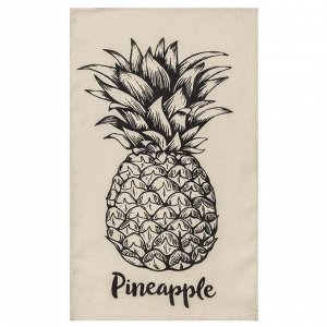 Полотенце кухонное Доляна Pineapple 35х60 см, 100% хлопок, 160г/м2