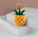 Игольница с петлёй «Ананас», цвет жёлтый
