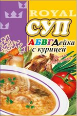 Суп АБВГДейка с курицей