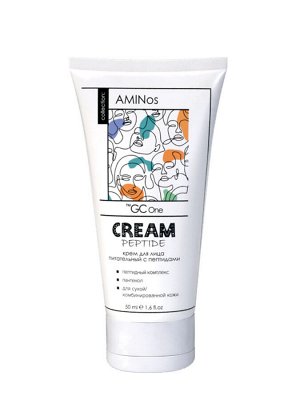 Крем для лица Питательный  с пептидами Cream Peptide 50 мл., GCOne AMINos