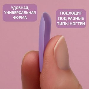 Накладные ногти «Цветной фейерверк», 100 шт., форма балерина, в контейнере, разноцветные