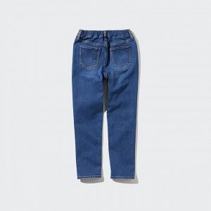 UNIQLO - детские эластичные джинсы - 66 BLUE