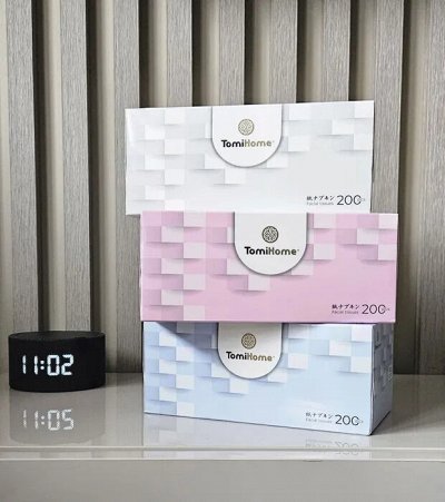 Новинка! Двухслойные бумажные салфетки от TomiHome