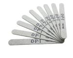 Пилка OPI на деревянной основе 100/180, (50шт), качественное напыление, утолщенная 1.5мм